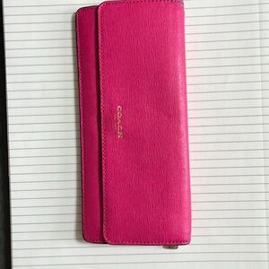 Pink Coach wallet